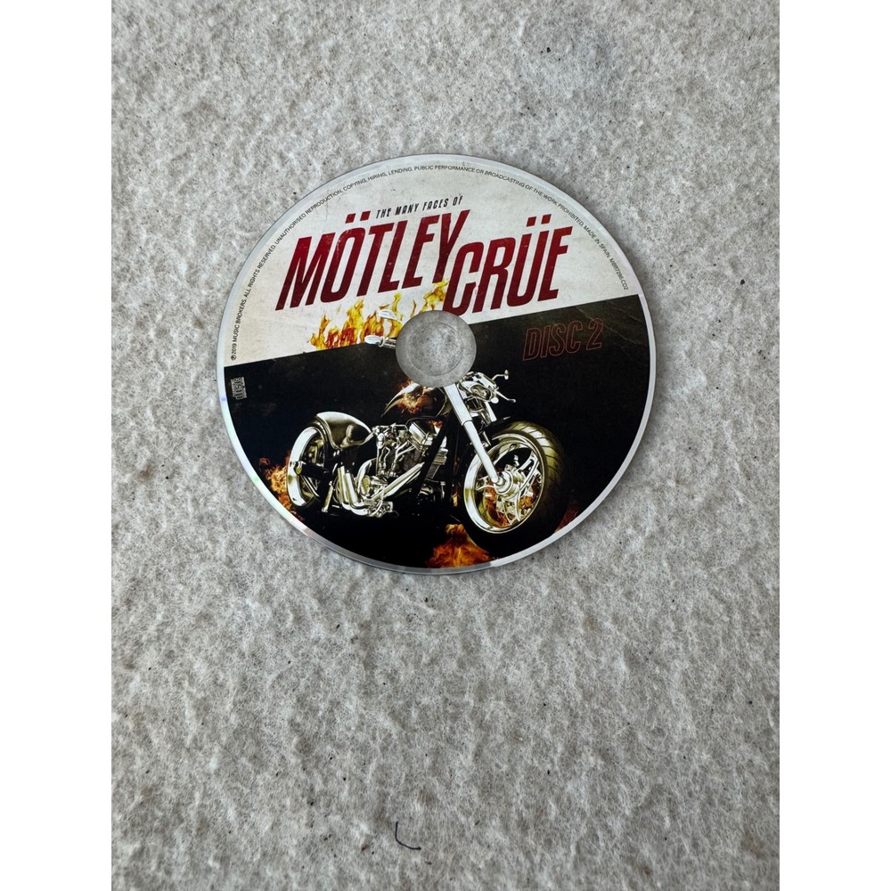 Motley Crue The Many Faces of Motley Crue Disc 2 CD 2019 Music Brokers MBB7286